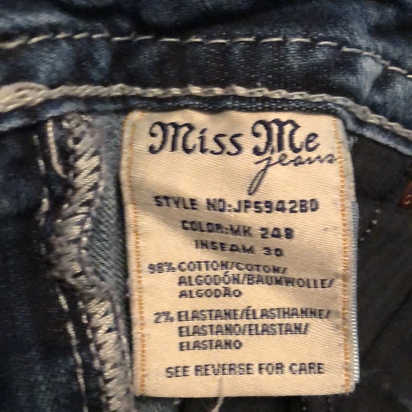Miss Me Jeans ‘Signature Rise Boot’, size 29 - Picture 10 of 10